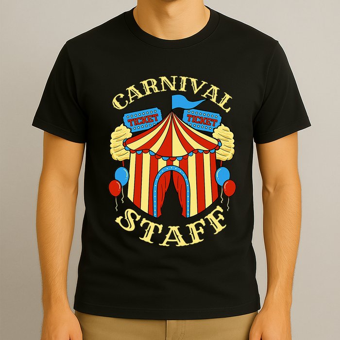 Carnival Staff Circus Event Security Ringmaster Lover Quote T-Shirt
