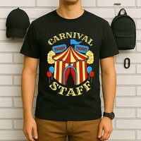 Carnival Staff Circus Event Security Ringmaster Lover Quote T-Shirt
