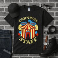Carnival Staff Circus Event Security Ringmaster Lover Quote Tall T-Shirt