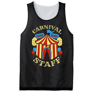 Carnival Staff Circus Event Security Ringmaster Lover Quote Mesh Reversible Basketball Jersey Tank