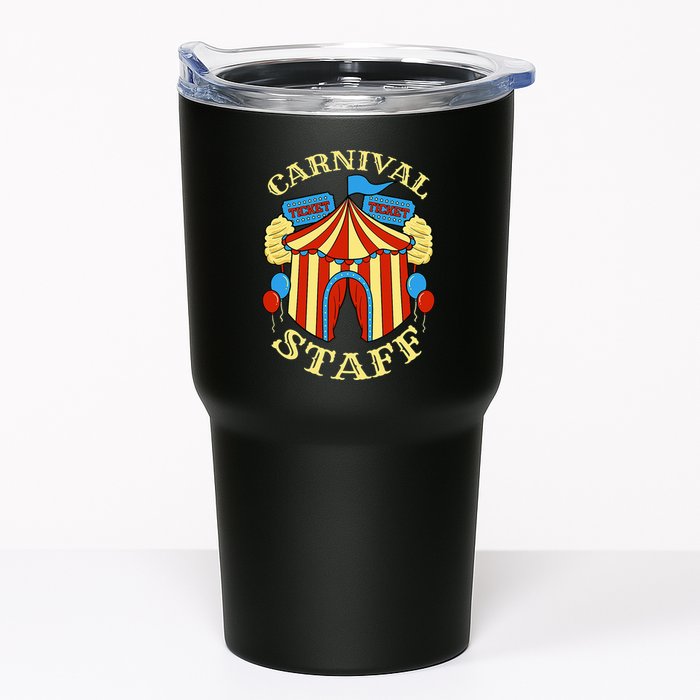 Carnival Staff Circus Event Security Ringmaster Lover Quote Tumbler