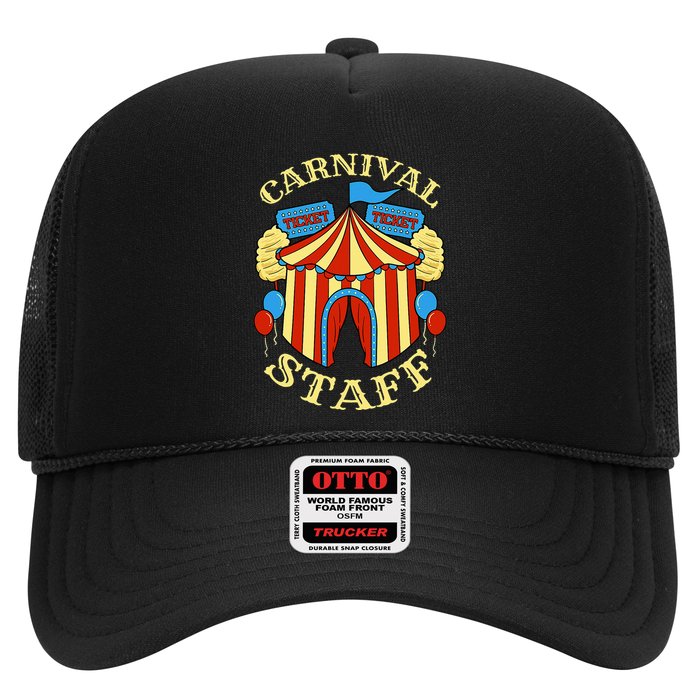 Carnival Staff Circus Event Security Ringmaster Lover Quote Hat