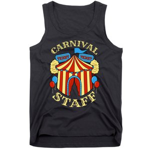 Carnival Staff Circus Event Security Ringmaster Lover Quote Tank Top