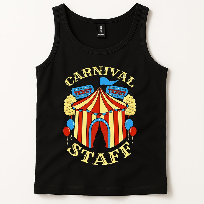 Carnival Staff Circus Event Security Ringmaster Lover Quote Tank Top