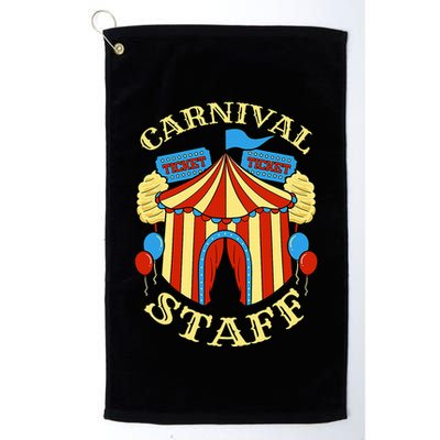 Carnival Staff Circus Event Security Ringmaster Lover Quote Golf Towel