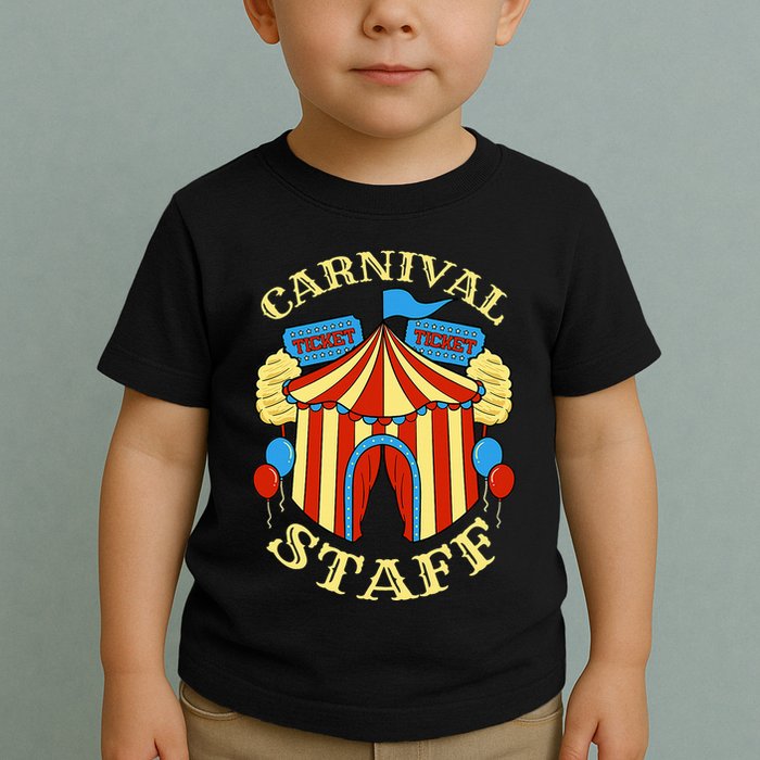 Carnival Staff Circus Event Security Ringmaster Lover Quote Toddler T-Shirt