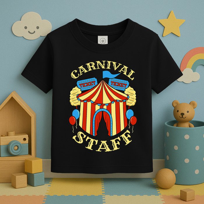 Carnival Staff Circus Event Security Ringmaster Lover Quote Toddler T-Shirt