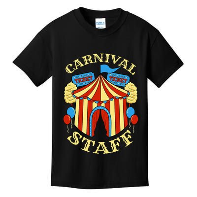 Carnival Staff Circus Event Security Ringmaster Lover Quote Kids T-Shirt
