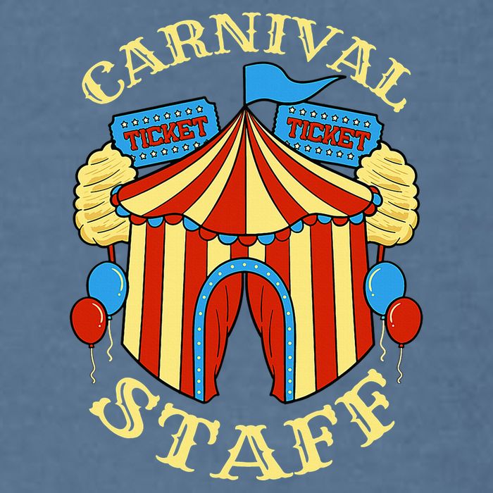 Carnival Staff Circus Event Security Ringmaster Lover Quote Garment-Dyed Sweatshirt