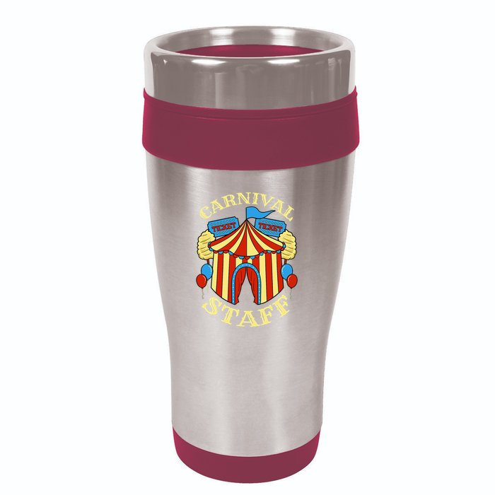 Carnival Staff Circus Event Security Ringmaster Lover Quote 16oz Travel Tumbler