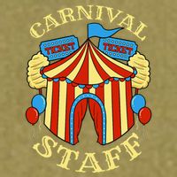 Carnival Staff Circus Event Security Ringmaster Lover Quote Garment-Dyed Women's Muscle Tee
