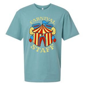 Carnival Staff Circus Event Security Ringmaster Lover Quote Sueded Cloud Jersey T-Shirt