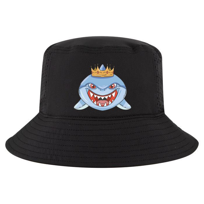 Cartoon Shark Crown Cool Comfort Performance Bucket Hat