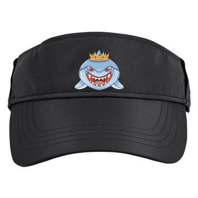 Cartoon Shark Crown Adult Drive Performance Visor