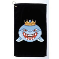 Cartoon Shark Crown Golf Towel