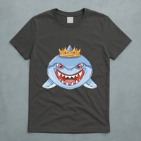 Cartoon Shark Crown T-Shirt