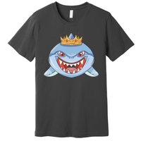 Cartoon Shark Crown Premium T-Shirt