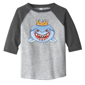 Cartoon Shark Crown Toddler Fine Jersey T-Shirt