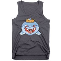 Cartoon Shark Crown Tank Top