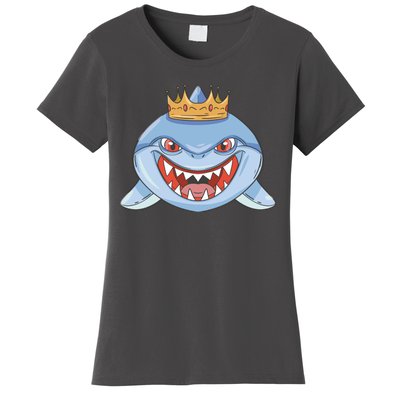 Cartoon Shark Crown Women's T-Shirt