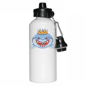 Cartoon Shark Crown Aluminum Water Bottle