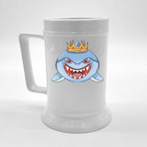 Cartoon Shark Crown Beer Stein