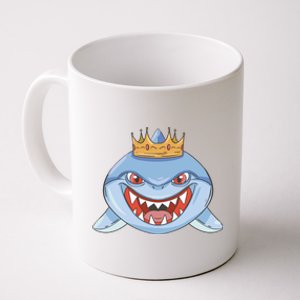 Cartoon Shark Crown Coffee Mug