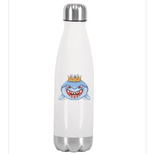 Cartoon Shark Crown Stainless Steel Insulated Water Bottle