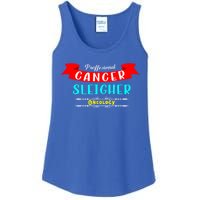 Cancer Sleigher Christmas Oncology Chemo Nurse Gift Ladies Essential Tank