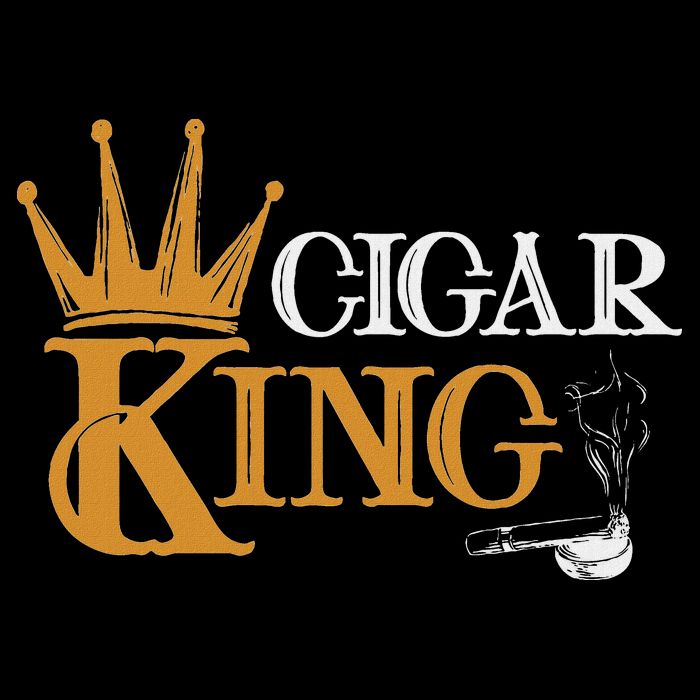 Cigar Smoking Connoisseur Tobacco Cigar King Drawstring Bag