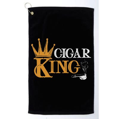 Cigar Smoking Connoisseur Tobacco Cigar King Golf Towel