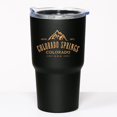 Colorado Springs Colorado Awesome Mountain Design Souvenir Tumbler