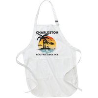 Charleston South Carolina Beach Summer Vacation Full-Length Apron With Pockets