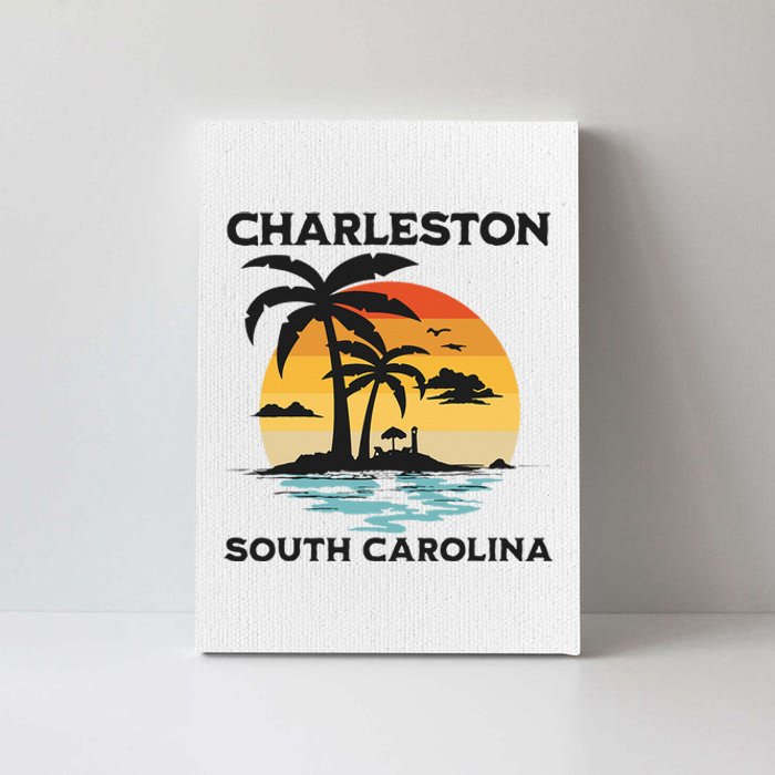 Charleston South Carolina Beach Summer Vacation Canvas