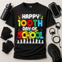 Chess Stuff Chess Club Chess Merch 100th Day Of School Chess Gift Performance Shirt