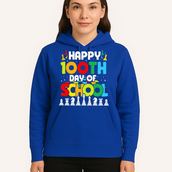 Chess Stuff Chess Club Chess Merch 100th Day Of School Chess Gift Hoodie