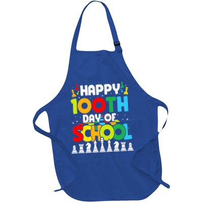 Chess Stuff Chess Club Chess Merch 100th Day Of School Chess Gift Apron