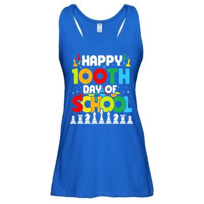 Chess Stuff Chess Club Chess Merch 100th Day Of School Chess Gift Ladies Essential Flowy Tank