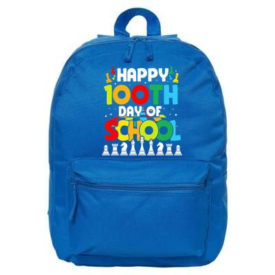 Chess Stuff Chess Club Chess Merch 100th Day Of School Chess Gift 16 in Basic Backpack
