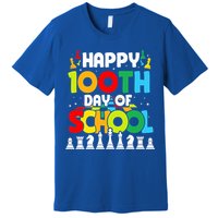 Chess Stuff Chess Club Chess Merch 100th Day Of School Chess Gift Premium T-Shirt