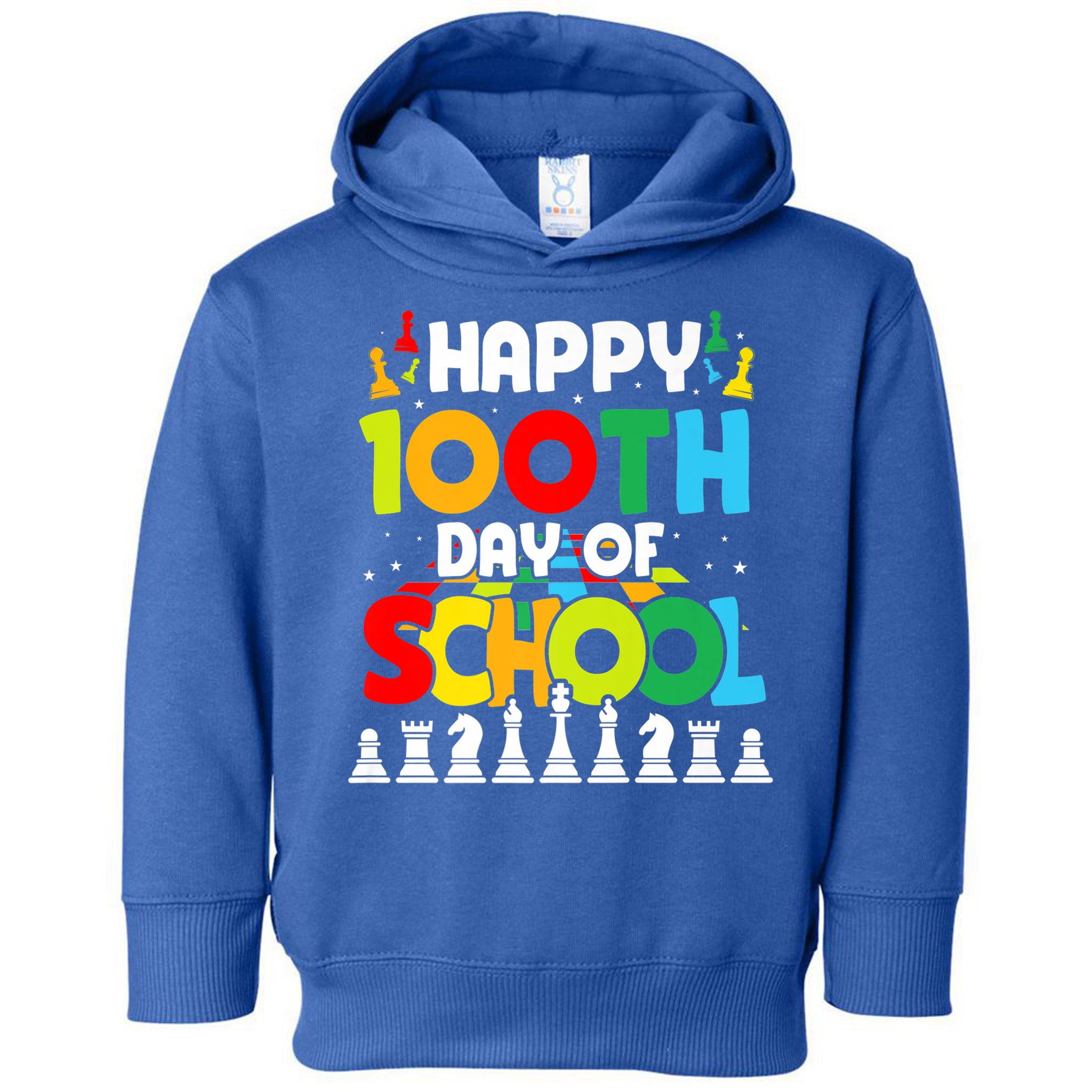 Chess Stuff Chess Club Chess Merch 100th Day Of School Chess Gift Toddler Hoodie