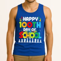 Chess Stuff Chess Club Chess Merch 100th Day Of School Chess Gift Tank Top