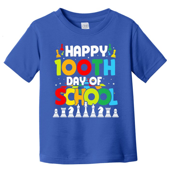 Chess Stuff Chess Club Chess Merch 100th Day Of School Chess Gift Toddler T-Shirt