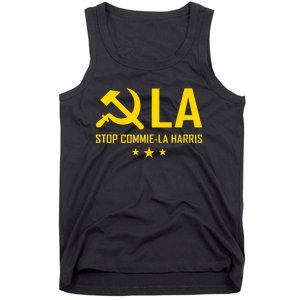 Commiela Stop Commie La Harris Stop Kamala Trump 2024 Tank Top