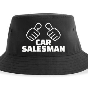 Car Salesman Sustainable Bucket Hat