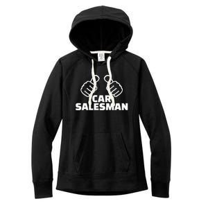 Car Salesman Women's Fleece Hoodie