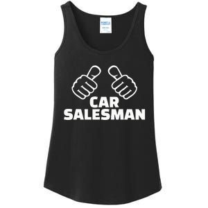 Car Salesman Ladies Essential Tank