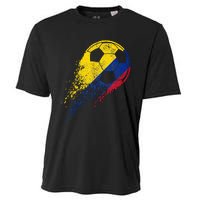 Colombia Soccer Colombian Flag Pride Soccer Player Cooling Performance Crew T-Shirt