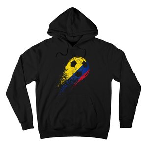 Colombia Soccer Colombian Flag Pride Soccer Player Hoodie