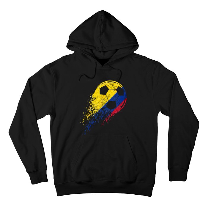 Colombia Soccer Colombian Flag Pride Soccer Player Hoodie